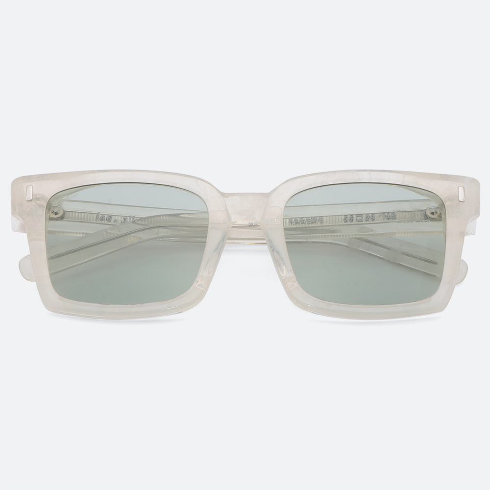 세컨아이즈-페이크미 로그 loG PLI 사각 뿔테 유니크 선글라스