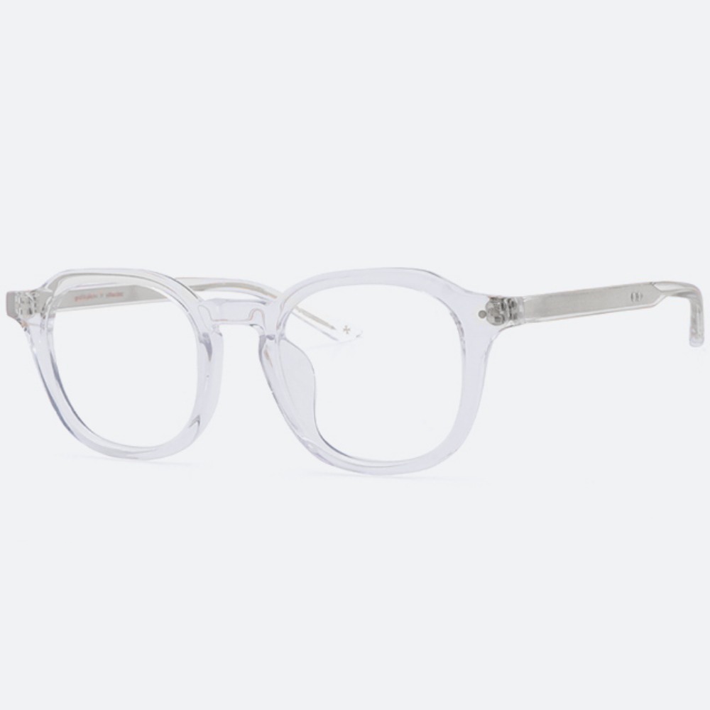 세컨아이즈-그라픽플라스틱 마크 mark 05 투명 뿔테 안경