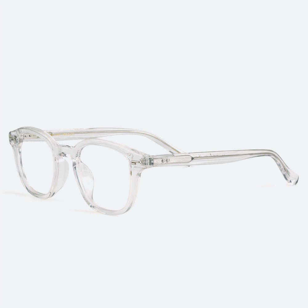 세컨아이즈-프로젝트프로덕트 RS18-S C0 투명 클리어 사각 뿔테 안경테