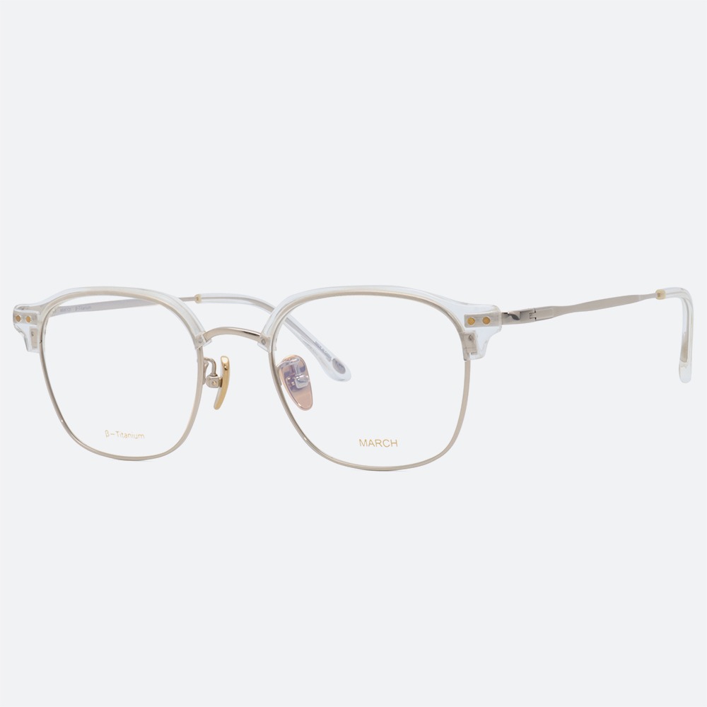 세컨아이즈-성시경 안경 마치 아이웨어 피터 Peter C2 하금테 티타늄 안경테