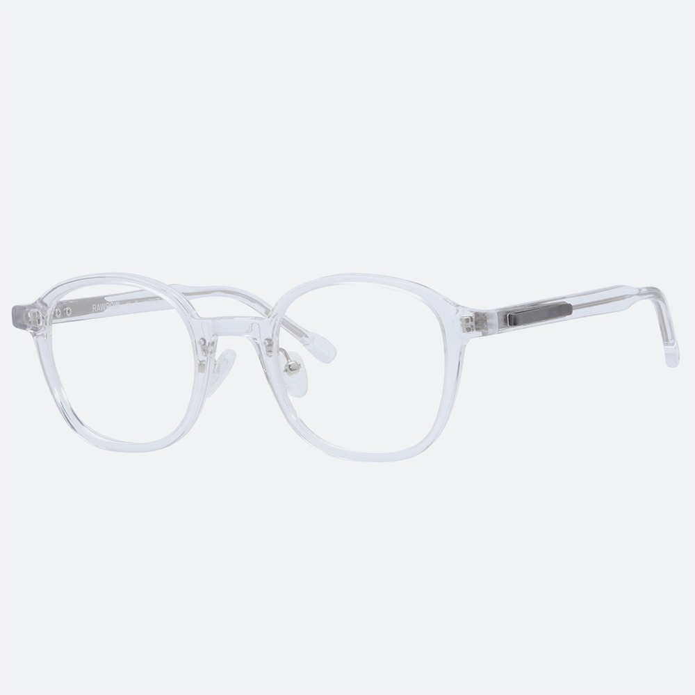 세컨아이즈-로우로우 R EYE 482 ULTRA CLIP 49사이즈 투명 뿔테 안경