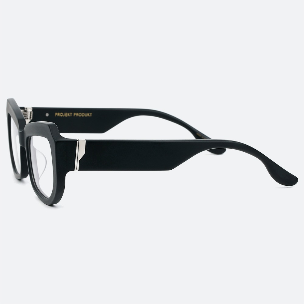 세컨아이즈-프로젝트프로덕트 RS22 C1 블랙 스퀘어 뿔테 안경테