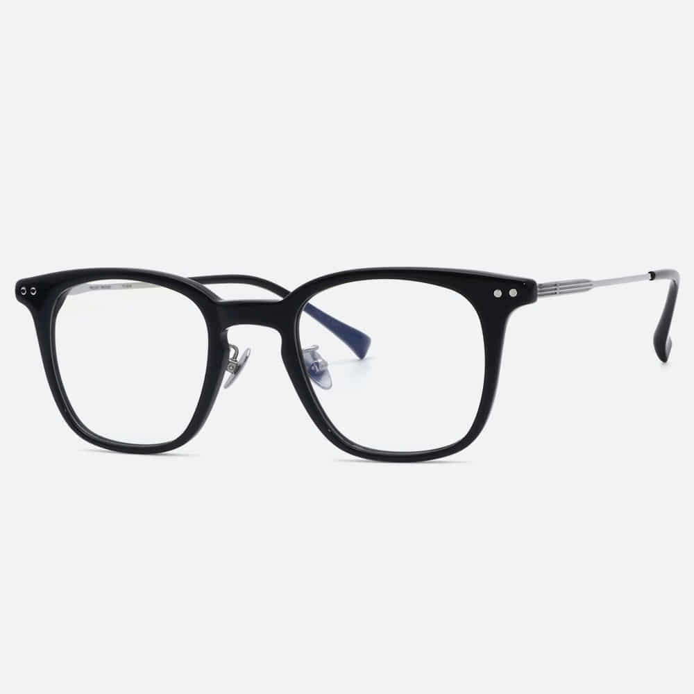 세컨아이즈-프로젝트프로덕트 FS15 C1 블랙 스퀘어 뿔테 안경테