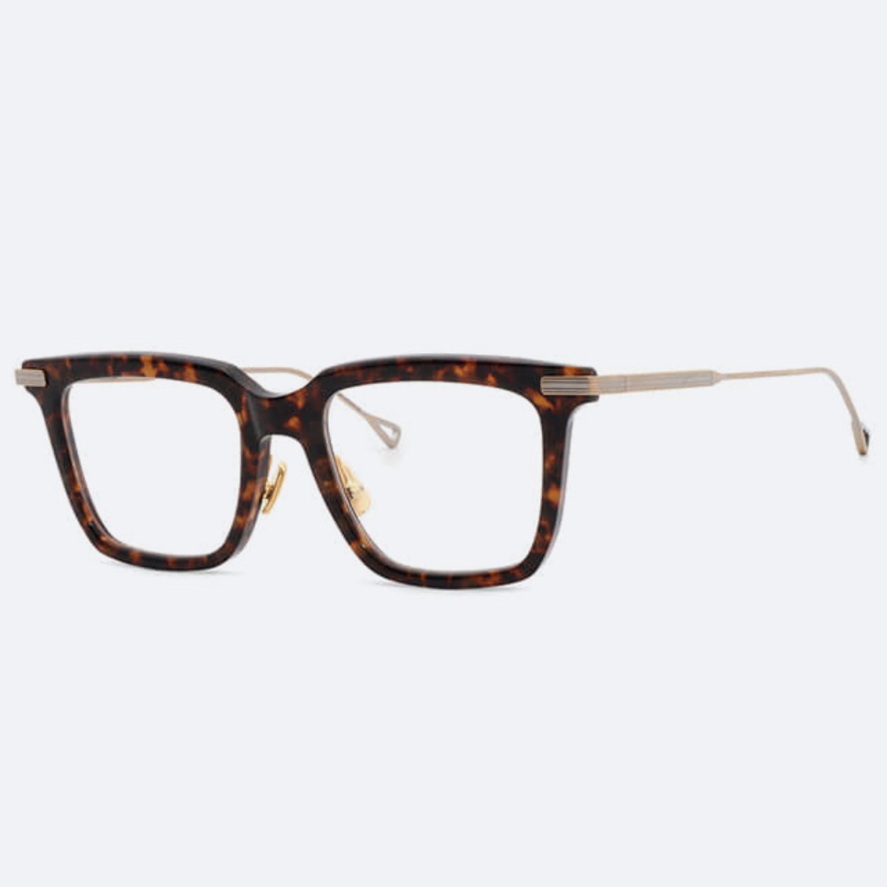 세컨아이즈-네이티브선즈 클라크 CLARK PM-010N 티타늄 브라운호피 콤비 뿔테 안경