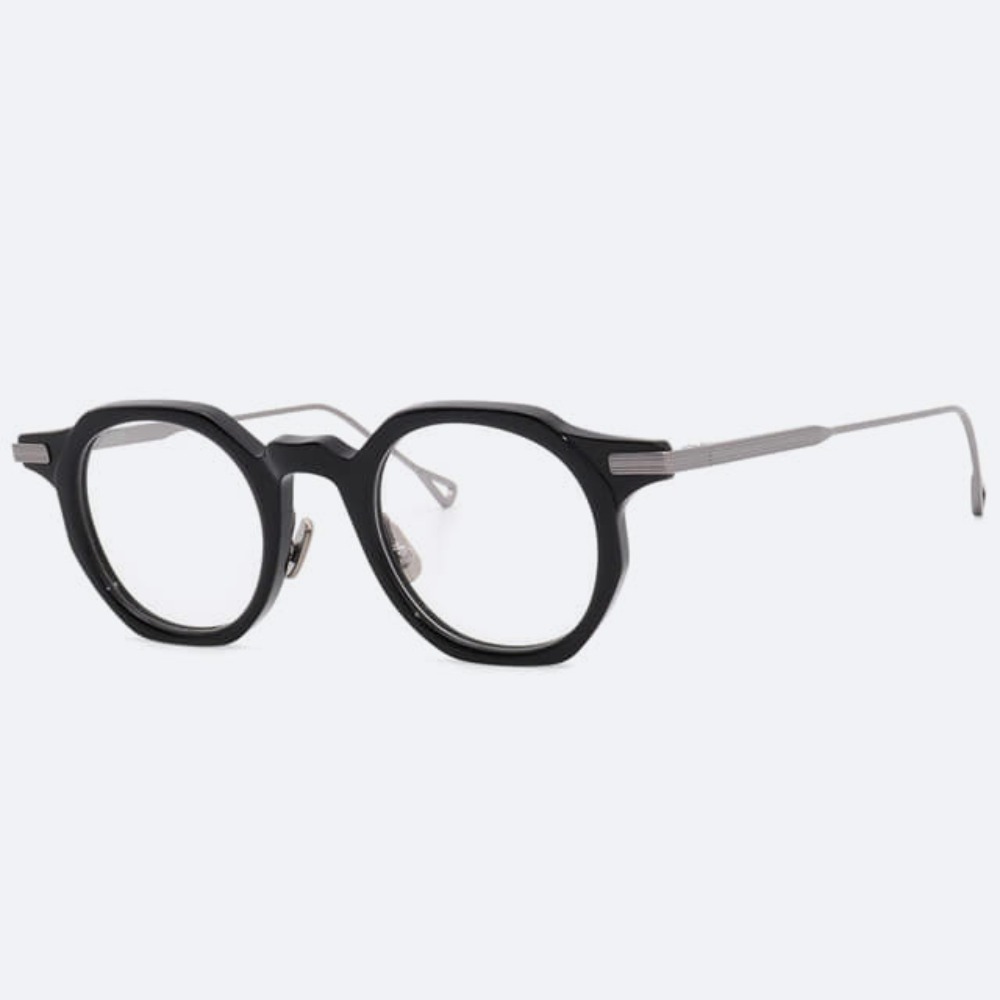 세컨아이즈-네이티브선즈 브래드버리 BRADBURY PM-008O 티타늄 블랙 콤비 뿔테 안경