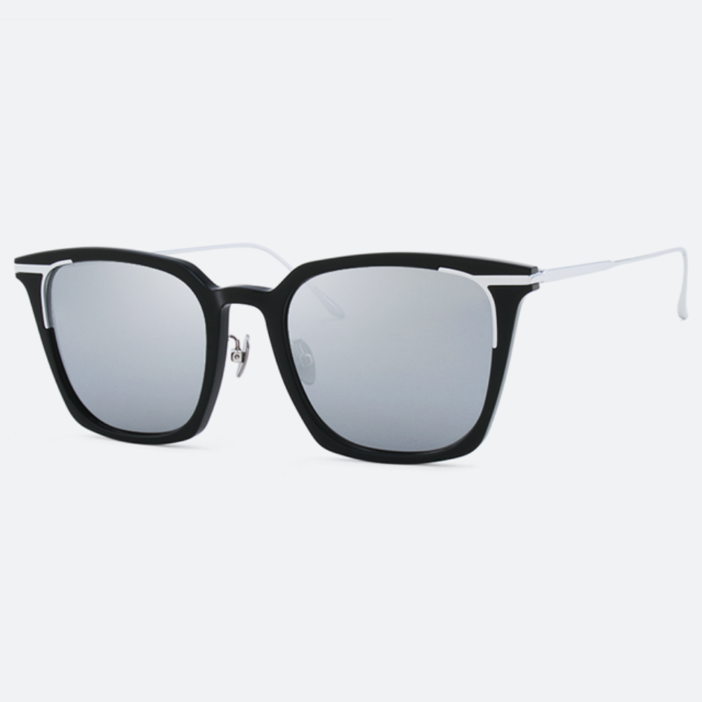 세컨아이즈-프로젝트프로덕트 FN-7 C01WG 블랙 미러 FN7 사각 선글라스