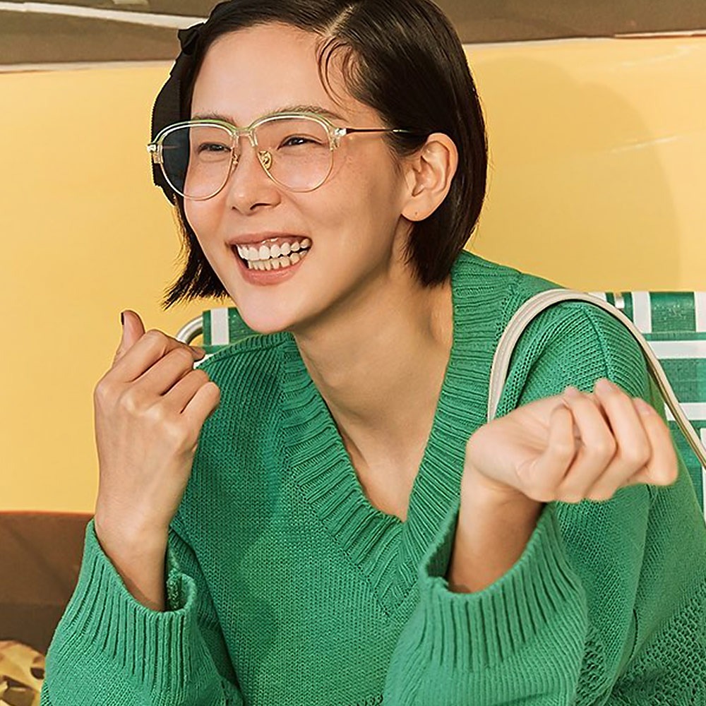 세컨아이즈-김나영 안경 프로젝트프로덕트 SC13 C9G 남자,여자 투명 티타늄 하금테 전진 안경테