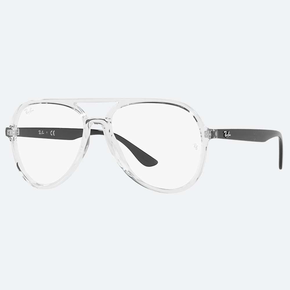 세컨아이즈-레이벤 0RX4376VF 5943 투명 아시안핏 투브릿지 안경테