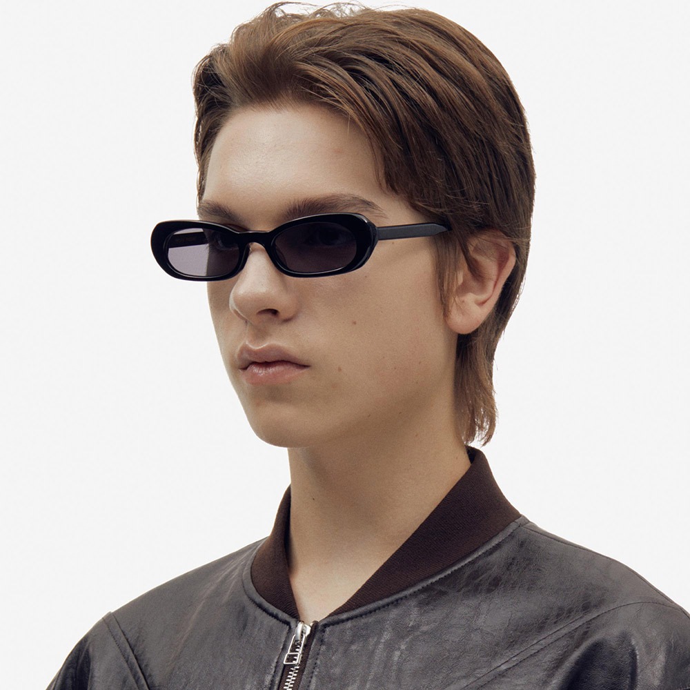 세컨아이즈-프로젝트프로덕트 FS5 C1 블랙 라운드 뿔테 오벌 남자 여자 선글라스