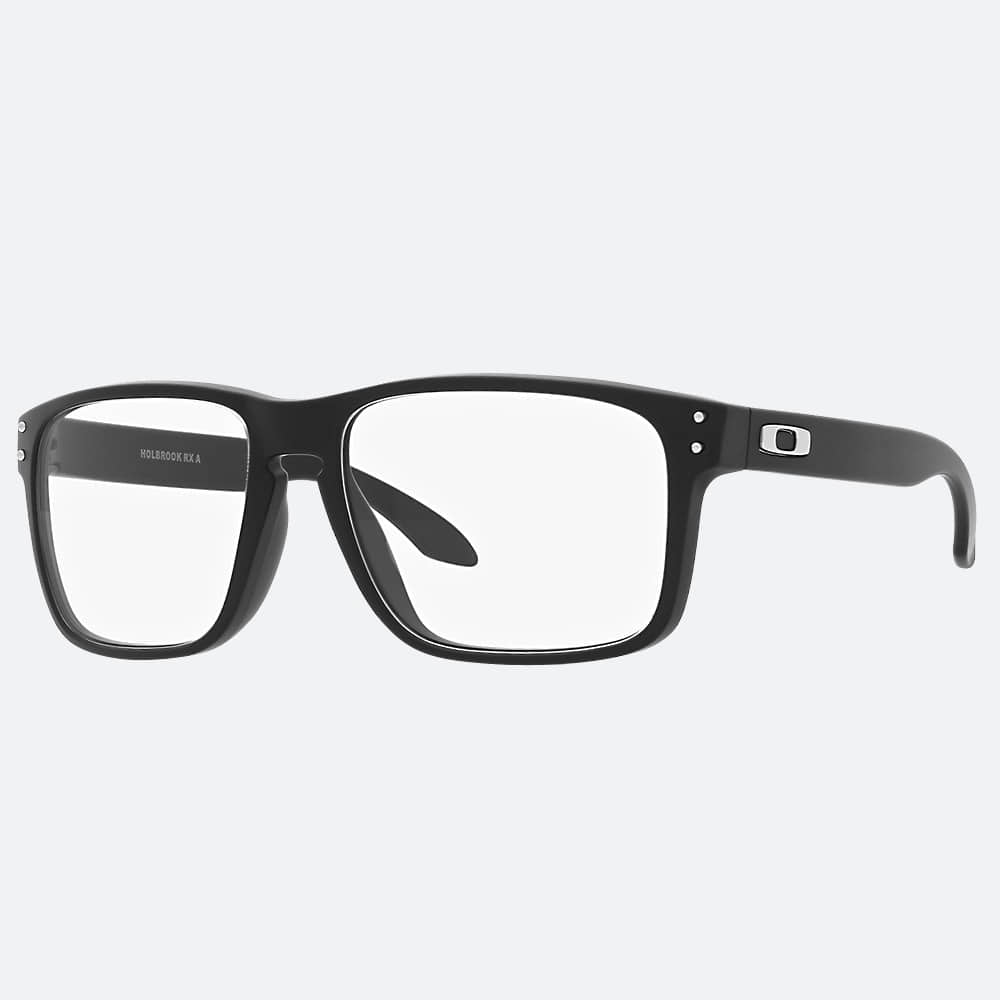 세컨아이즈-오클리 홀브룩 HOLBROOK RX A 0O8100F-01 아시안핏 사각 블랙 뿔테 스포츠 안경