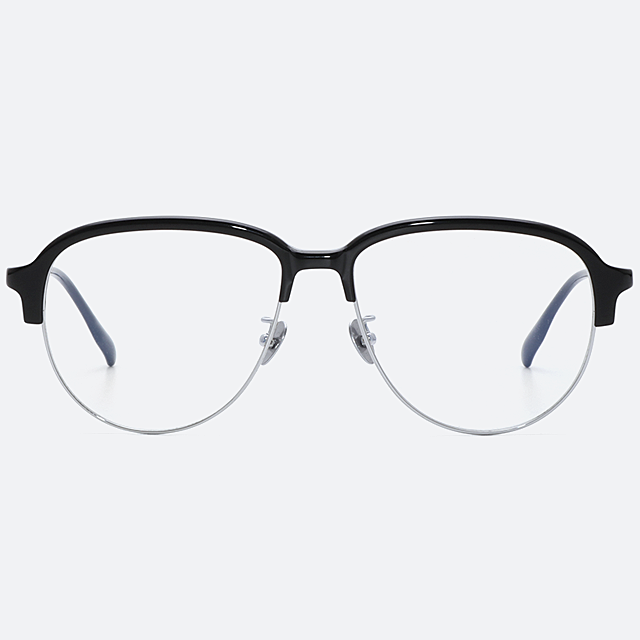 세컨아이즈-프로젝트프로덕트 SC13 CWG 남자,여자 블랙 티타늄 하금테 안경