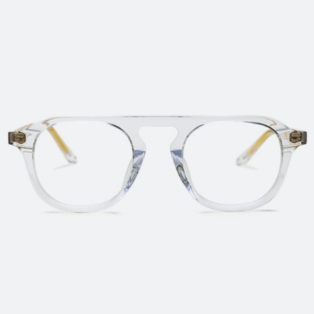세컨아이즈-장우혁 안경 그라픽플라스틱 아담 adam 05 투명 보잉뿔테 안경