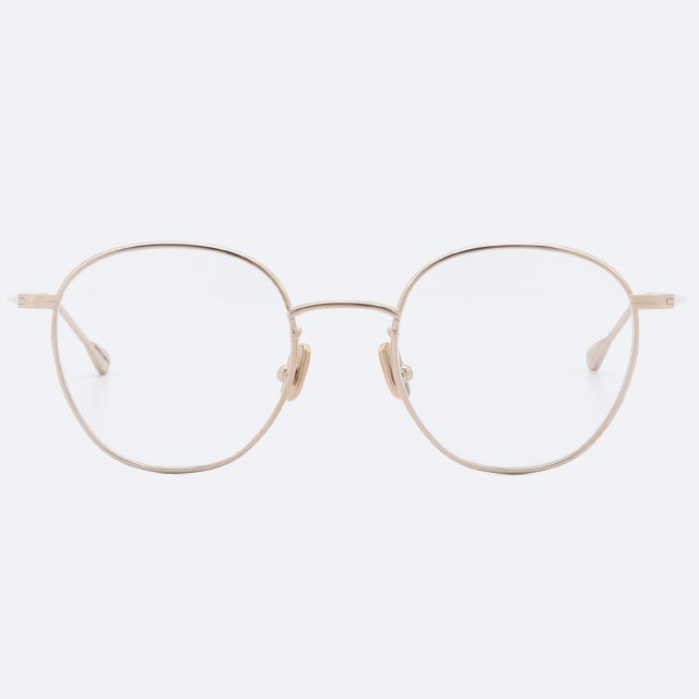 세컨아이즈-네이티브선즈 로이 47 Roy WHITEGOLD 화이트골드 티타늄 라운드 안경