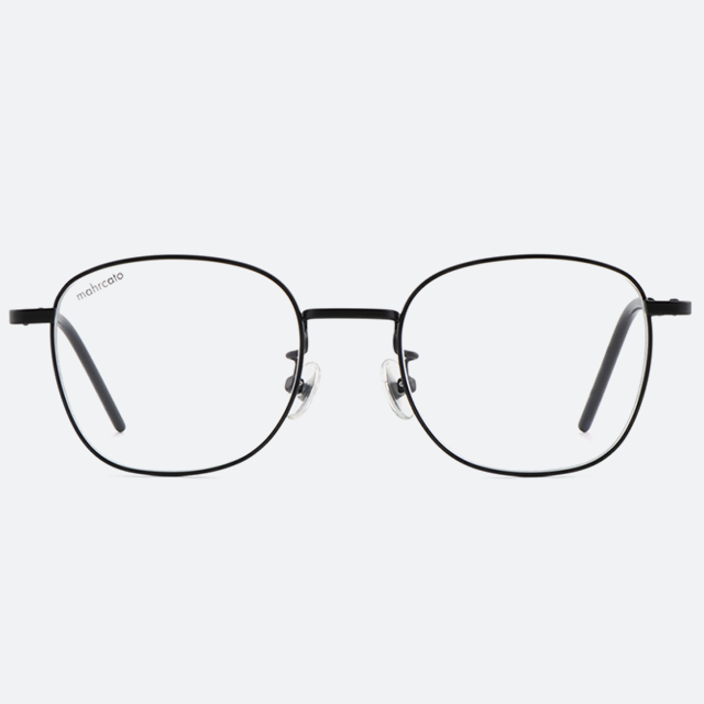 세컨아이즈-헨리 안경 마르카토 라르고 largo 001 블랙 티타늄 안경테
