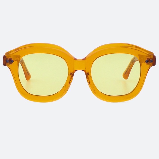 세컨아이즈-하이칼라 더블버블 DOUBLED BUBBLED C5 오렌지 투명 틴트 선글라스