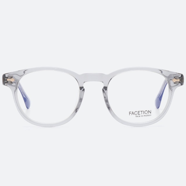 세컨아이즈-페이션 톰 TOM C5 투명 그레이 뿔테 안경