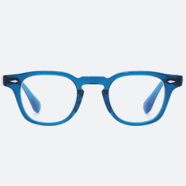 세컨아이즈-애쉬크로프트 긴즈버그 Ginsberg 43사이즈 C10 코발트 작은 뿔테 안경테