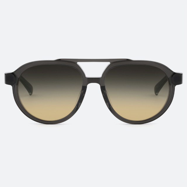 세컨아이즈-프로젝트프로덕트 AU21 C01 투브릿지 라운드 뿔테 선글라스