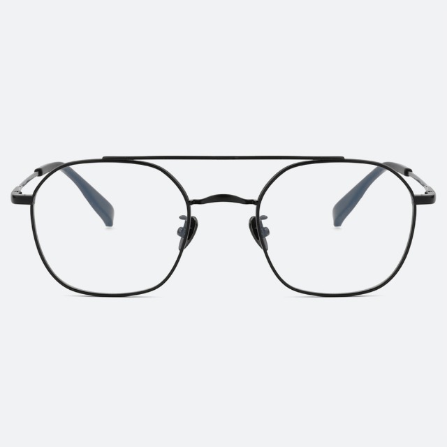 세컨아이즈-오늘의 주우재 안경 프로젝트프로덕트 AU24 CMBK 티타늄 투브릿지 안경테