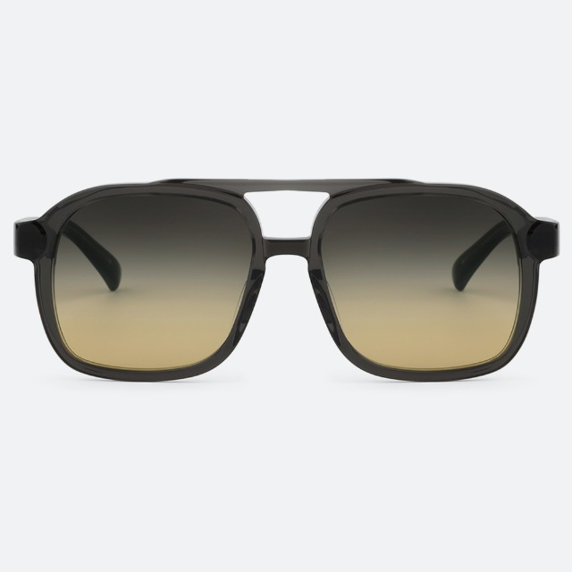 세컨아이즈-신사와 아가씨 지현우 프로젝트프로덕트 AU22 C01 블랙 투브릿지 뿔테 선글라스