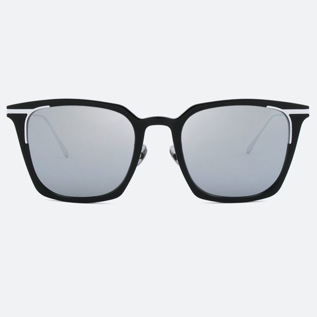 세컨아이즈-프로젝트프로덕트 FN-7 C01WG 블랙 미러 FN7 사각 선글라스