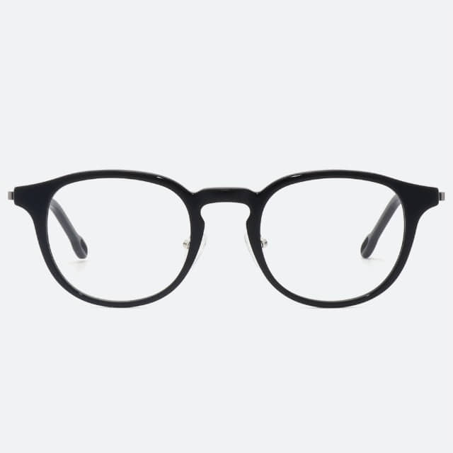 세컨아이즈-로우로우 R EYE 481 ULTRA CLIP 50사이즈 블랙 뿔테 안경
