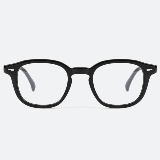 세컨아이즈-이대휘 착용 프로젝트프로덕트 RS18 C1 블랙 뿔테 남자 여자 사각 안경테