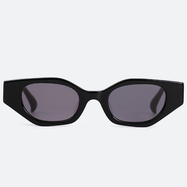 세컨아이즈-프로젝트프로덕트 FS6 C1 블랙 뿔테 오벌 남자 여자 선글라스