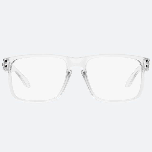 세컨아이즈-오클리 홀브룩 HOLBROOK RX A 0O8100F-03 아시안핏 사각 투명 뿔테 스포츠 안경