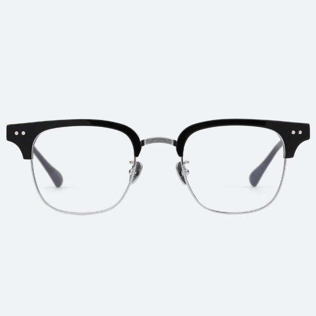 세컨아이즈-프로젝트프로덕트 CL22 C1WG 블랙 화이트골드 여자 남자 하금테 티타늄 안경